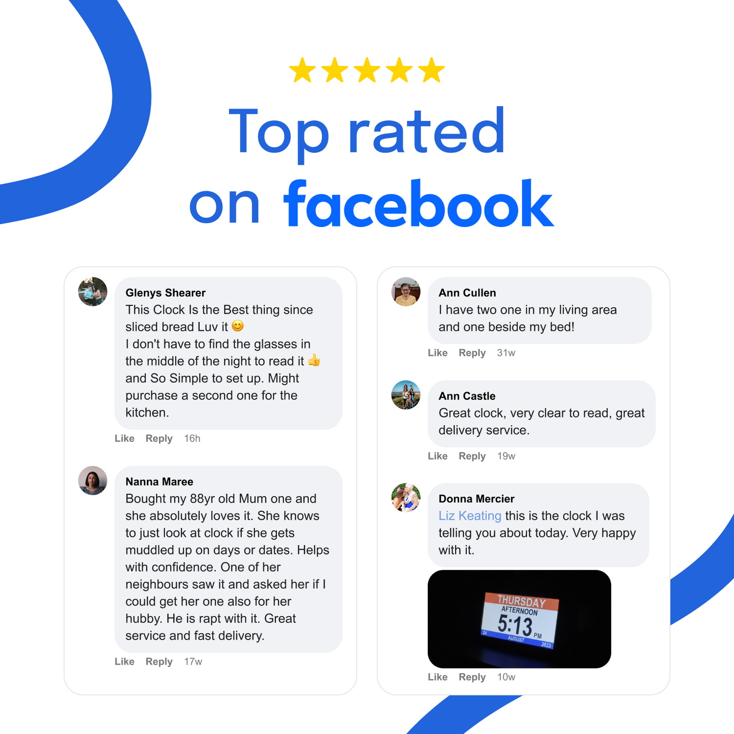 XL Reminder Clock (40 Reminders)